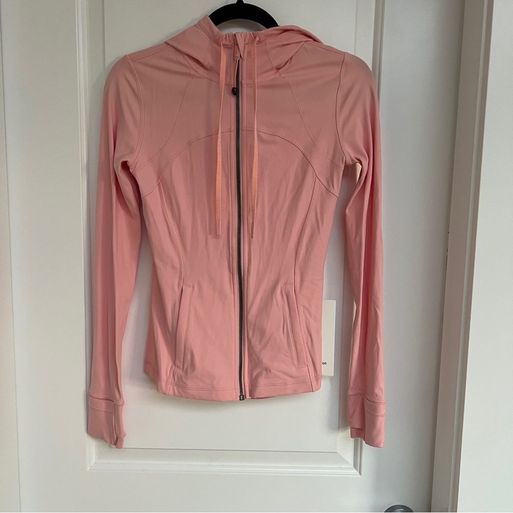 lululemon hooded define jacket- pink